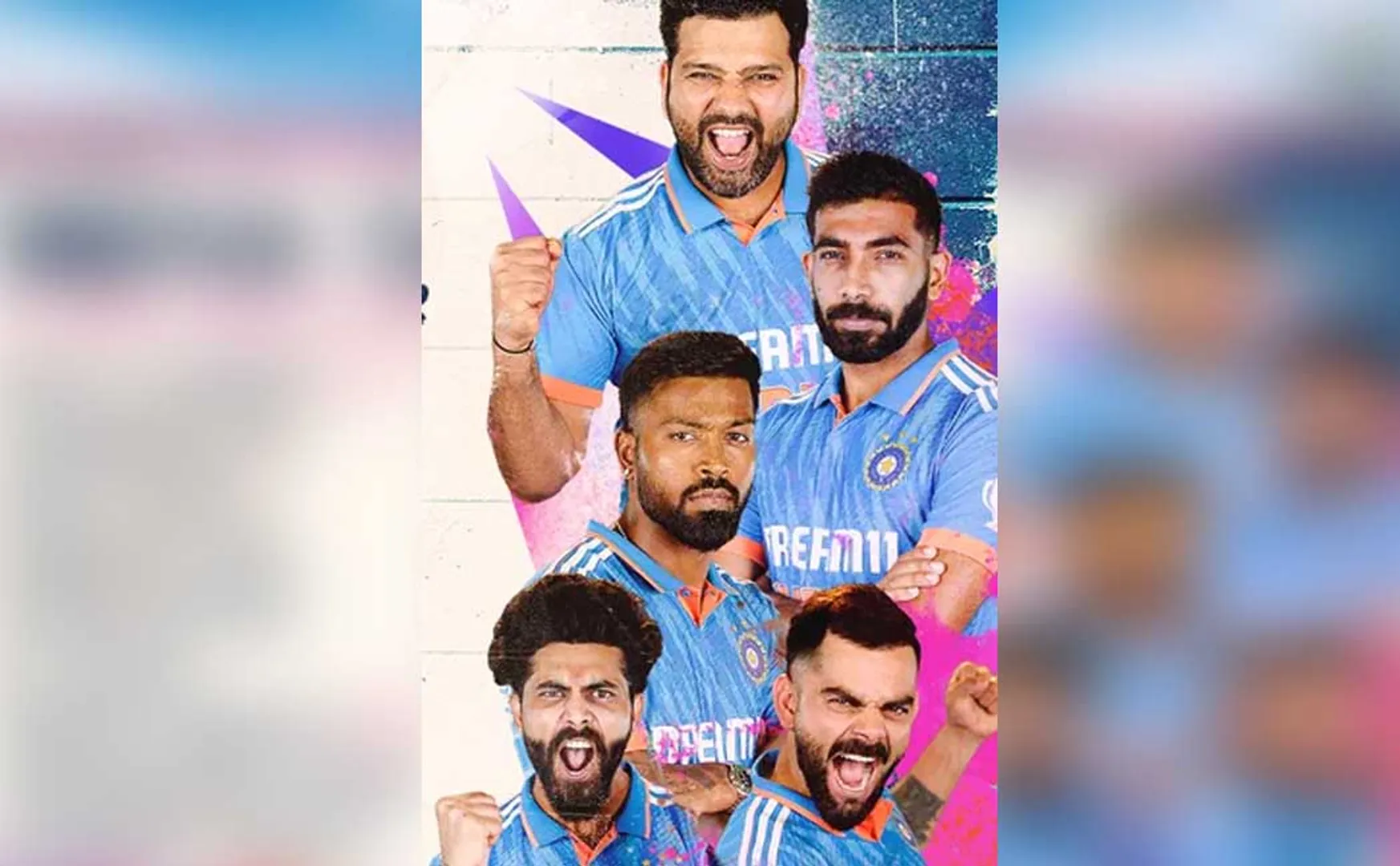 The India team squad for the ICC Men's Cricket World Cup 2023